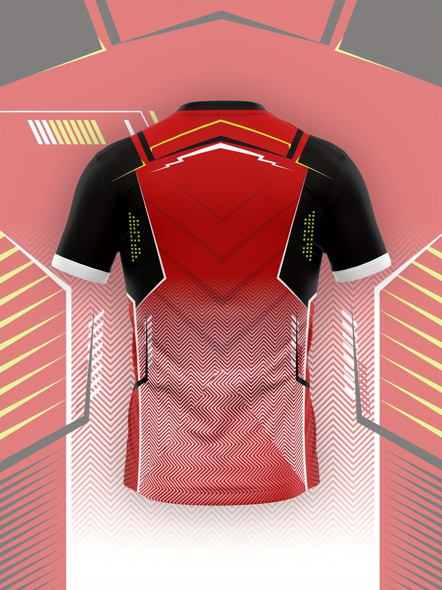 Geometric Creative Sports T-shirt