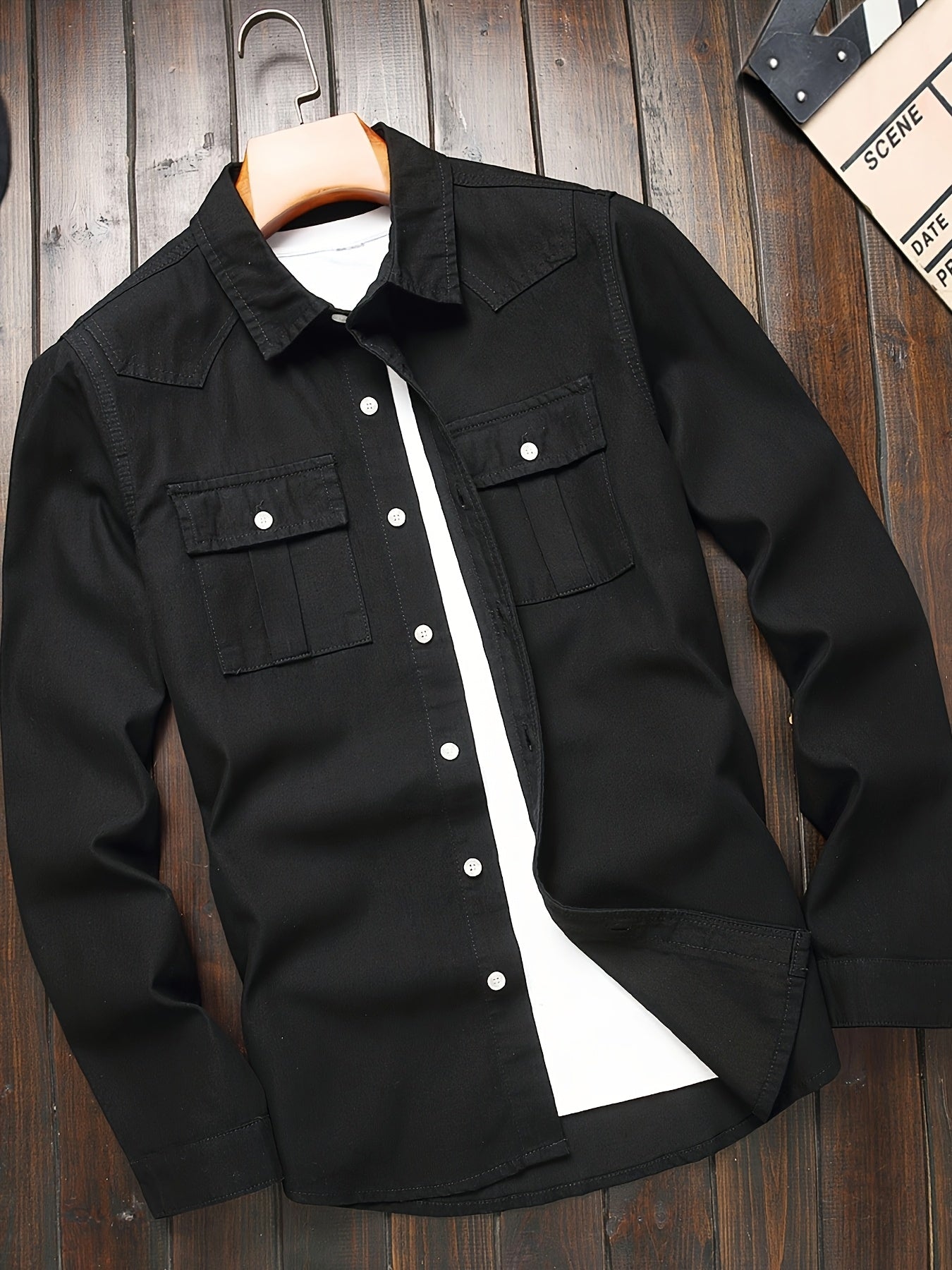 Men's Denim Shirt Jacket