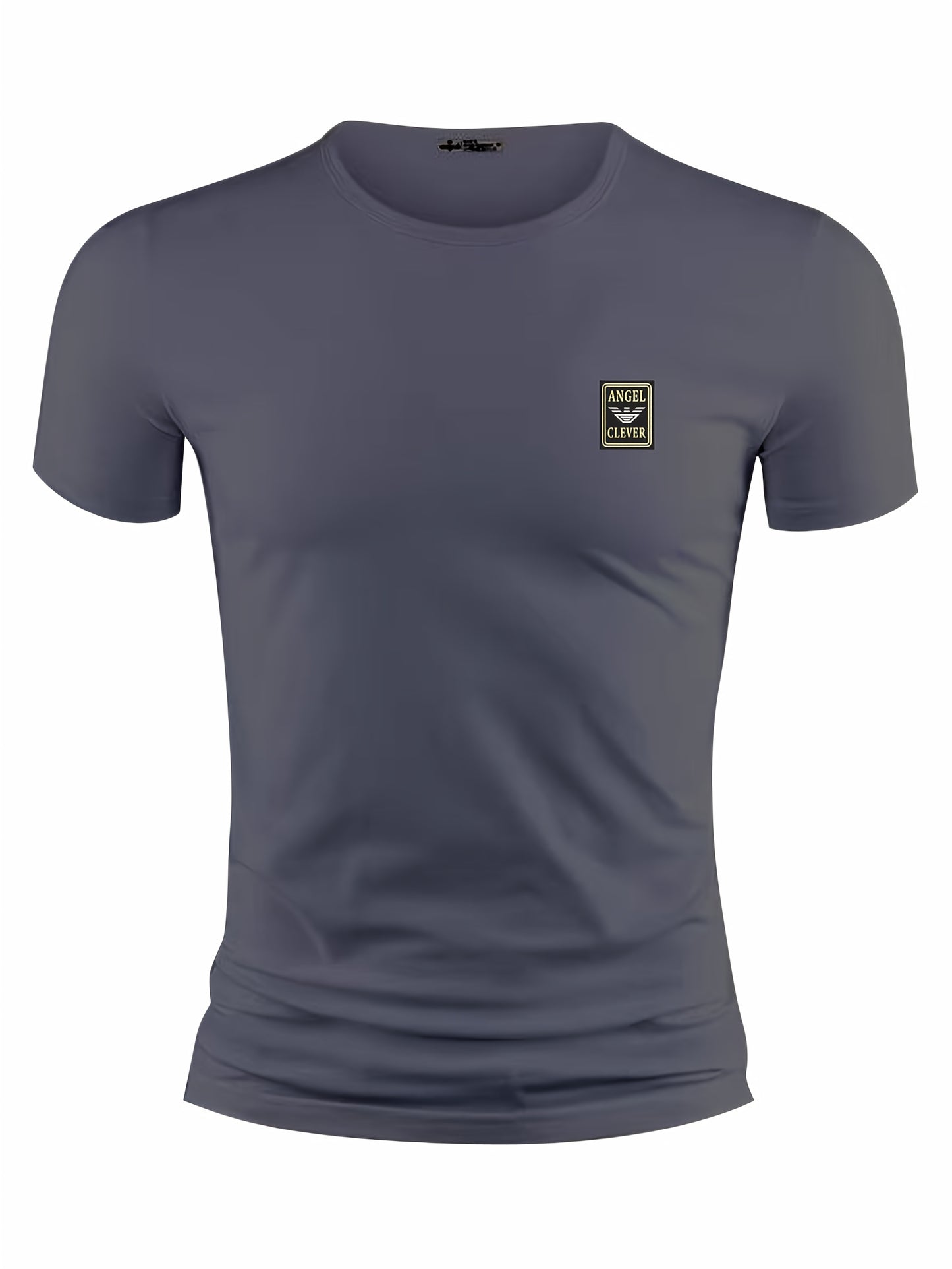 3pcs Men'S Cotton Short Sleeve T-Shirts - Summer'S Best Choice, Fashion Letter Print, Casual Round Neck, Breathable Sports Tops, Comfortable Loose Fit, Stylish Streetwear, Ideal for Outdoor Activities, Regular Version, All-Se