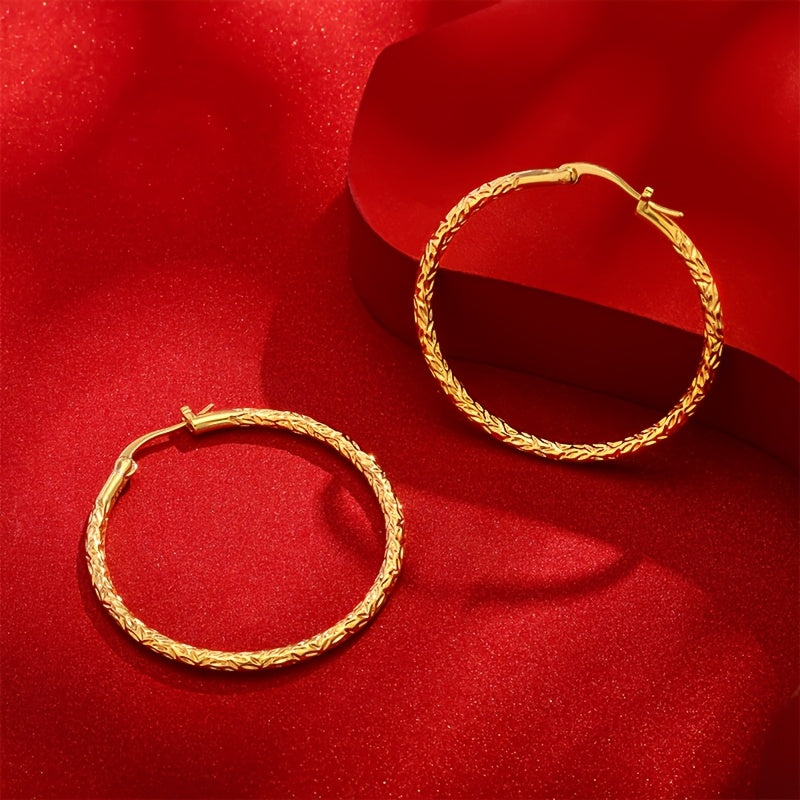 Boucles d’oreilles épi de blé dorées chic et luxueuses – en argent 925, design raffiné et minimaliste, bijou tendance pour femme, cadeau classique pour petite amie avec coffret élégant – parfait pour Noël ou la Saint-Valentin
