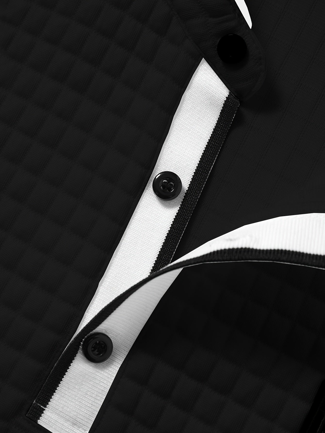 Men's Lightweight Moisture-Wicking Short Sleeve Shirt - Breathable Stretch Fabric, Henley Neck Casual Button-Up for Gym, Summer Outings & Parties (White)