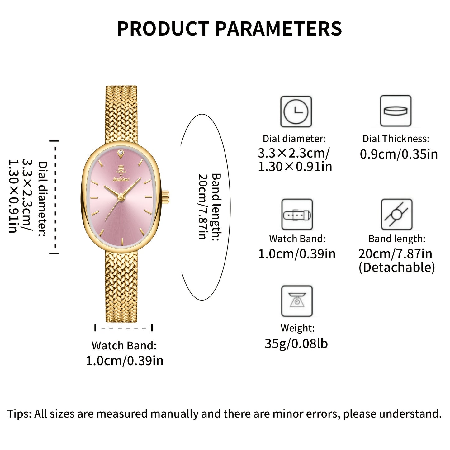 Montre quartz élégante femme – cadran ovale classique, motif feuille, bracelet style bracelet, livrée avec boîte cadeau, accessoire indispensable et tendance, idée cadeau Saint-Valentin