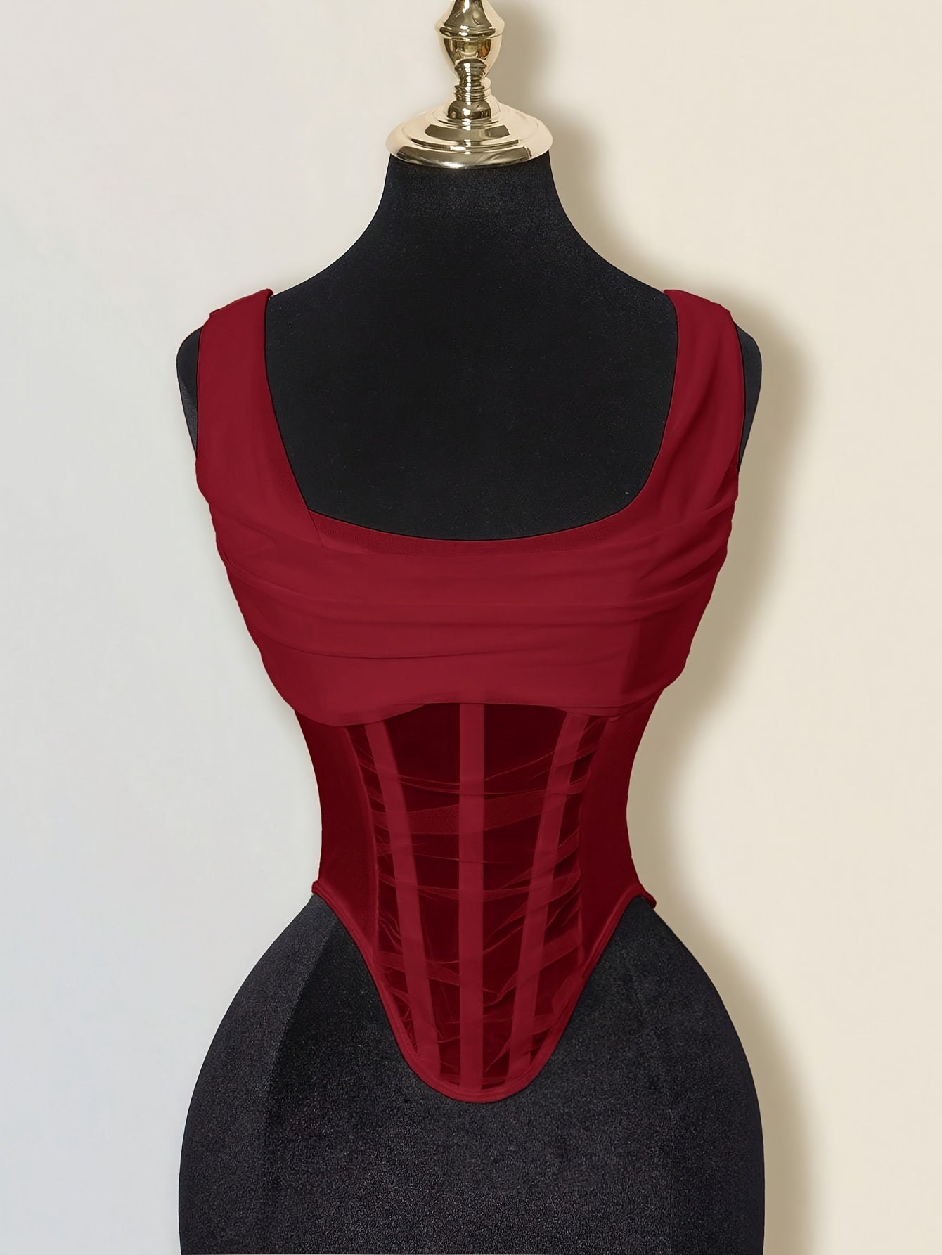 Top Corset Femme Y2K Rétro – Épaules Dénudées, Élégant pour Soirées Formelles et Décontractées, Bretelle Ajustable à Nœud au Dos, Tenue Polyvalente Toutes Saisons, Idéal Noël, Saint-Valentin et Occasions Festives