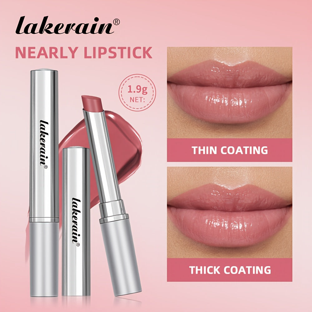 Lakerain Almost Pink Honey Lipstick | Tinted Lip Balm, Nourishing & Moisturising, Suitable for All Skin Types