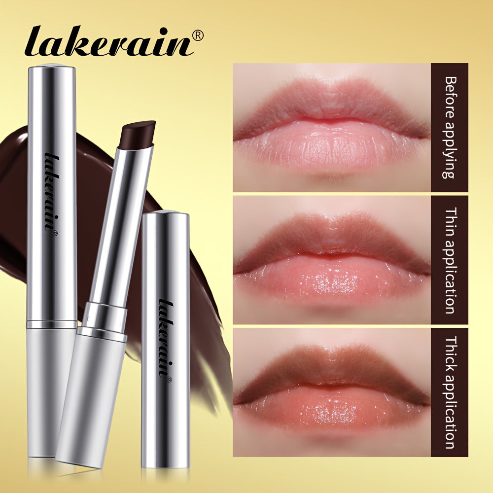 Set 2 Pièces– Baume Teinté Noir Miel, Nourrissant et Hydratant, Texture Soie, Soin des Lèvres Hiver