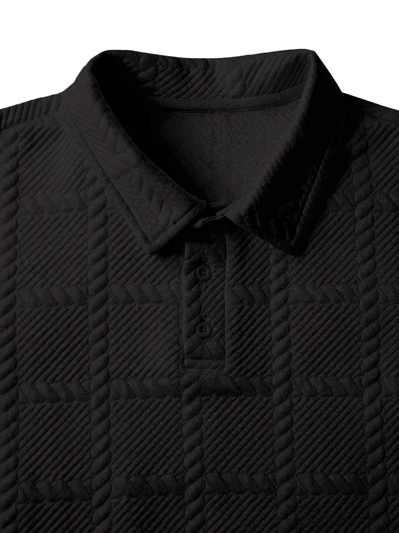 New Men'S POLO Shirts for Spring And Autumn, Stylish And Casual Knitted Jacquard T-Shirts for Men.