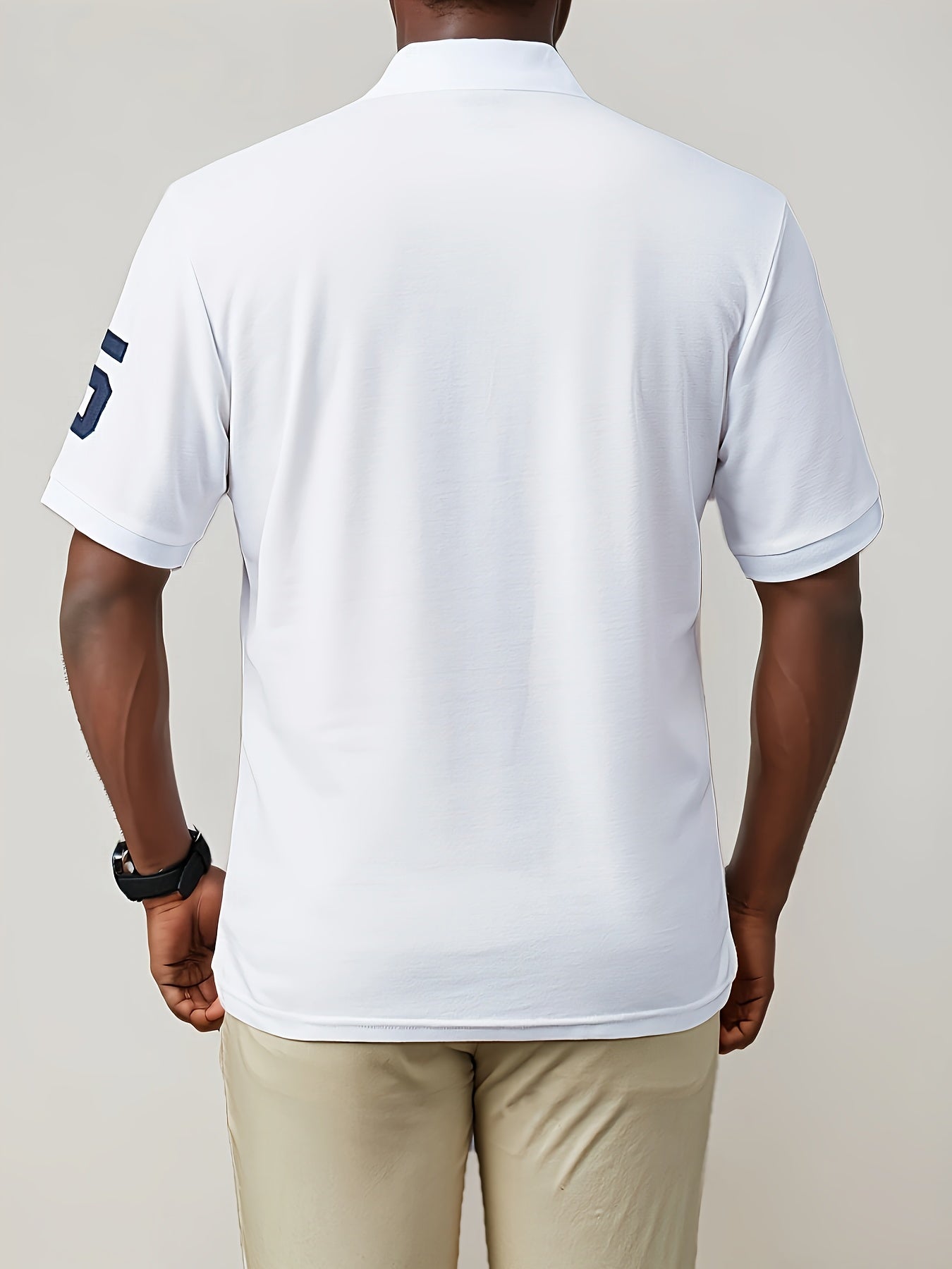 TS Men's Shirt - Formal & Casual Elegant Fit, Collar Shirt for Business, Parties, Casual Attire - All-Season Men's Clothing, Business Attire, Streetwear Fashion, Highquality Embroidery, Fashion Top, Young Professionals, PLUS