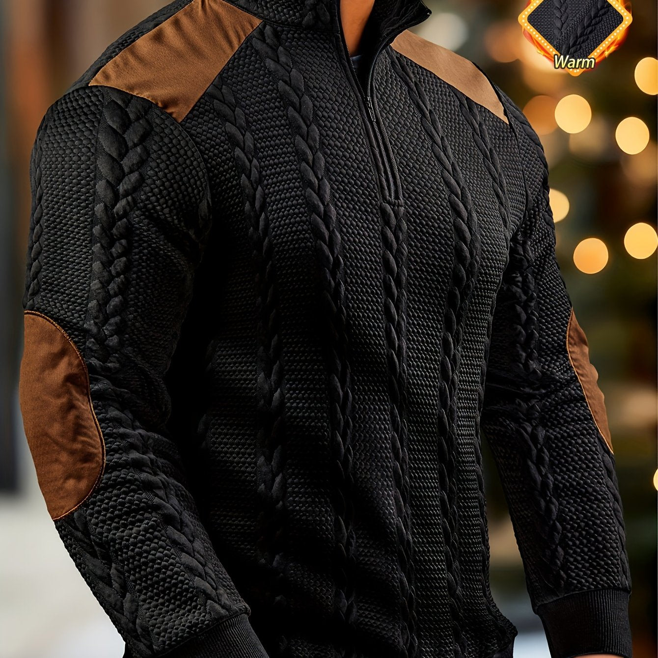 Henley Homme – Automne/Hiver, Maille Color Block