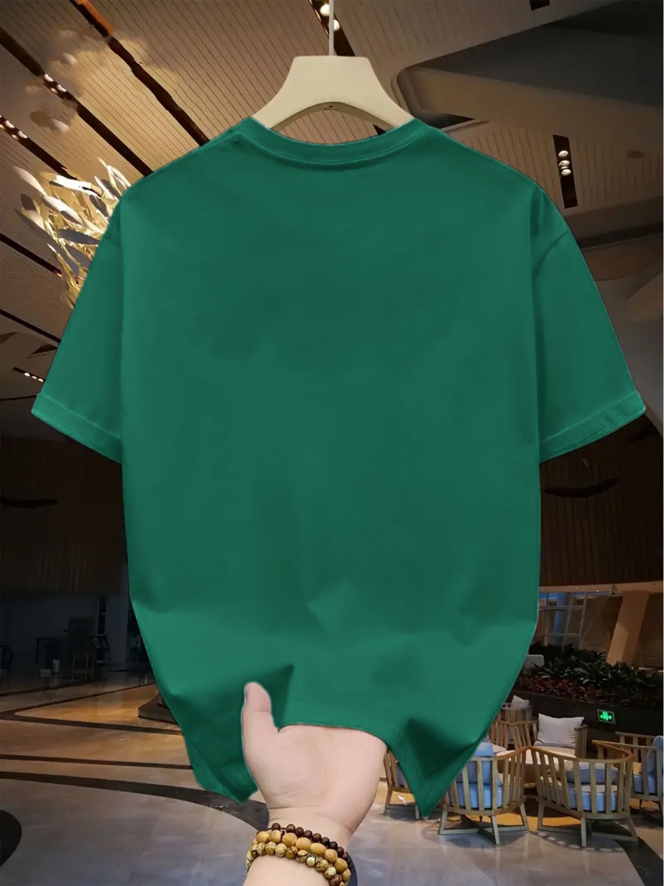 1pc Men's 100% Cotton T-Shirt - Casual Solid Color Crew Neck Short Sleeve, Soft and Stretchable Knit Fabric, Regular Fit for Year-Round Comfort and Versatility