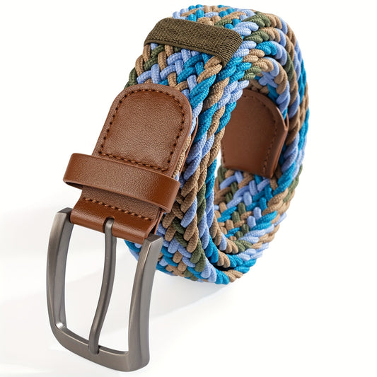 Ceintures tressées colorées pour hommes et femmes – Adaptées aux voyages en plein air, randonnées et sorties, disponibles en plusieurs couleurs