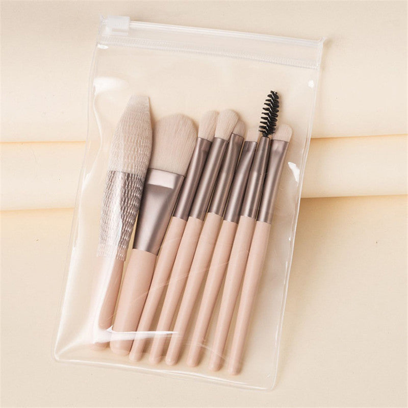 Set complet 8 pinceaux maquillage professionnels – Multi-fonction pour fond de teint, poudre, blush, correcteurs et yeux