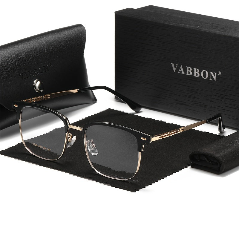 Lunettes Homme à Monture Métallique – Style Business & Tendance