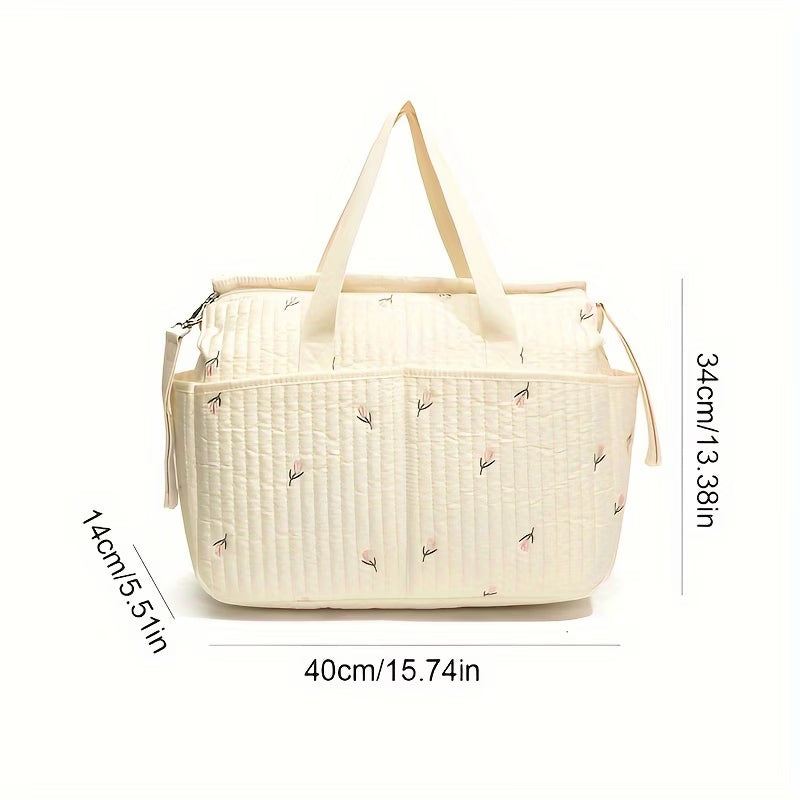 Large Capacity Diaper Bag Stroller Organizer for Moms – Multi-Function Baby Travel Bag with Ample Storage