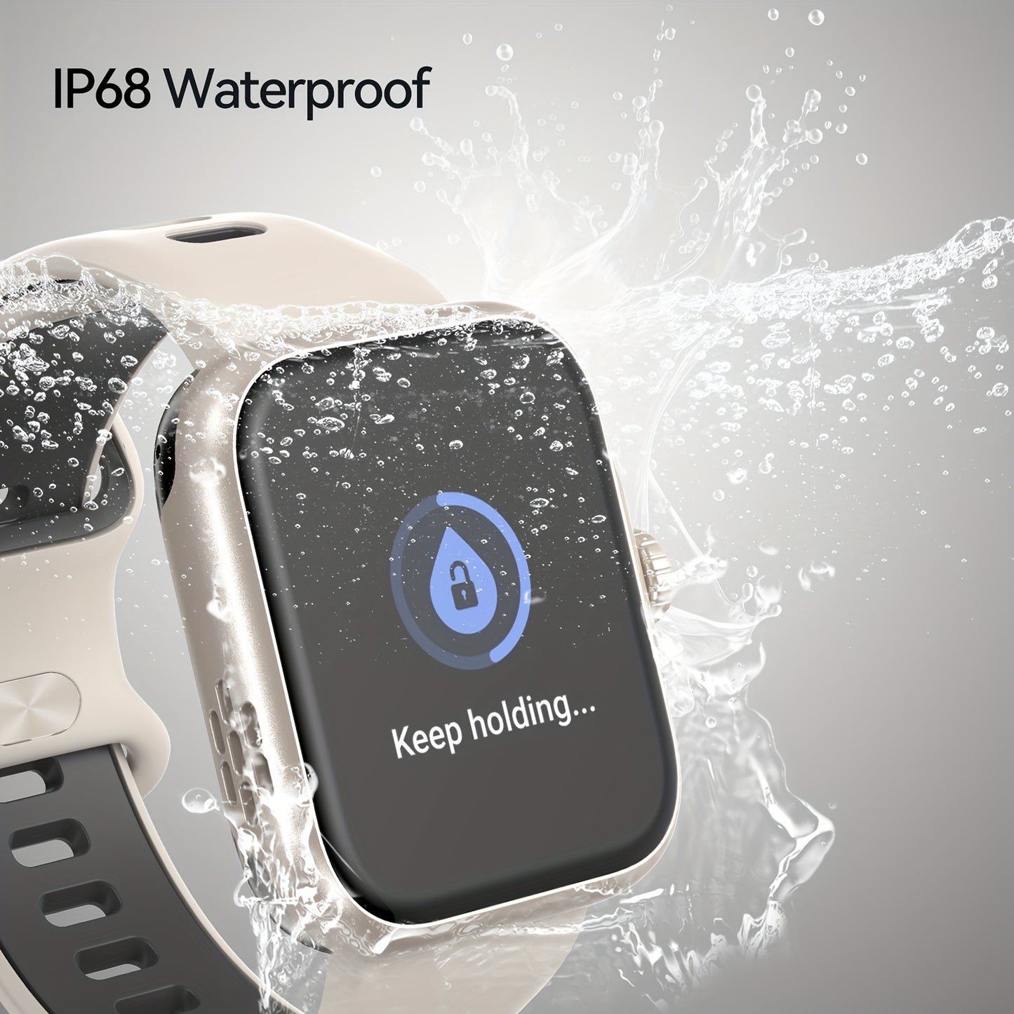 Montre Connectée GPS – Appels Sans Fil (Répondre/Raccrocher), Écran HD, Suivi d’Activité & Plus de 100 Modes Sport, Smartwatch Unisexe pour Hommes et Femmes