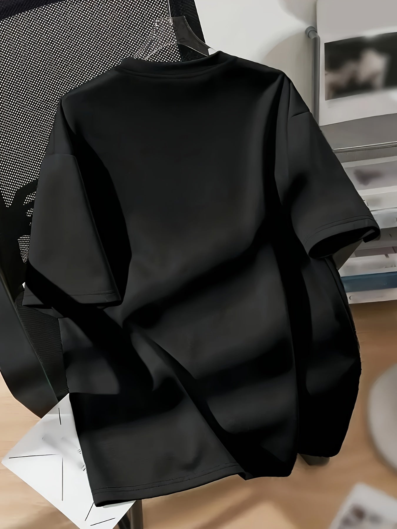 Men'S Funny Graphic T-Shirt - "PLZ USE IT" with Stick Figure & Brain Design - Royal Blue Crew Neck Tee - Lightweight Summer Shirt for Everyday Casual Wear - Funny Conversation Starter Apparel for Men, Humorous Clothing, Playf