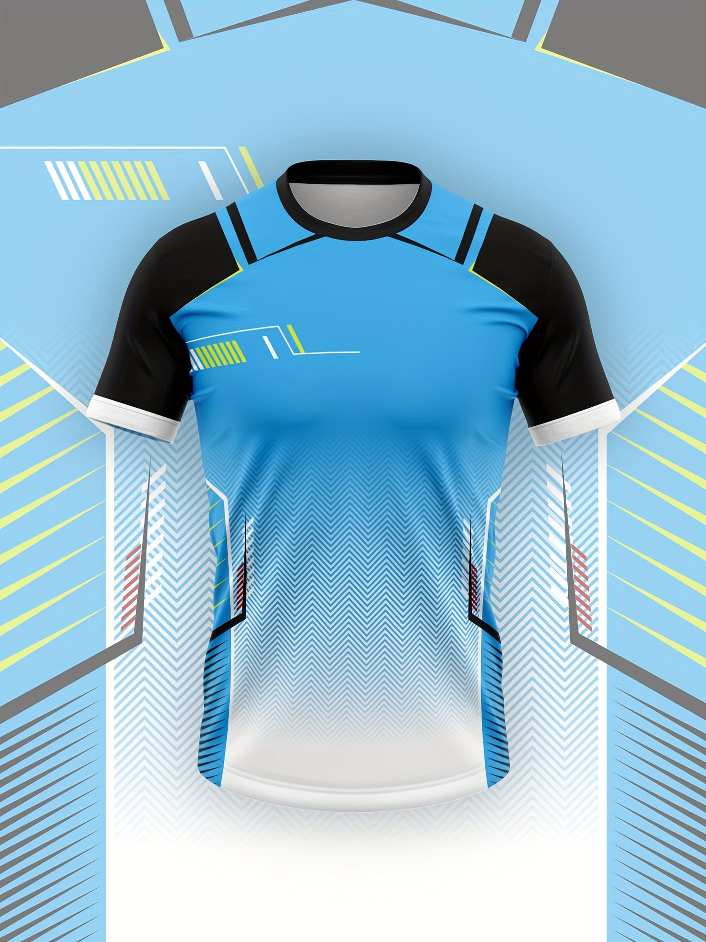 Geometric Creative Sports T-shirt