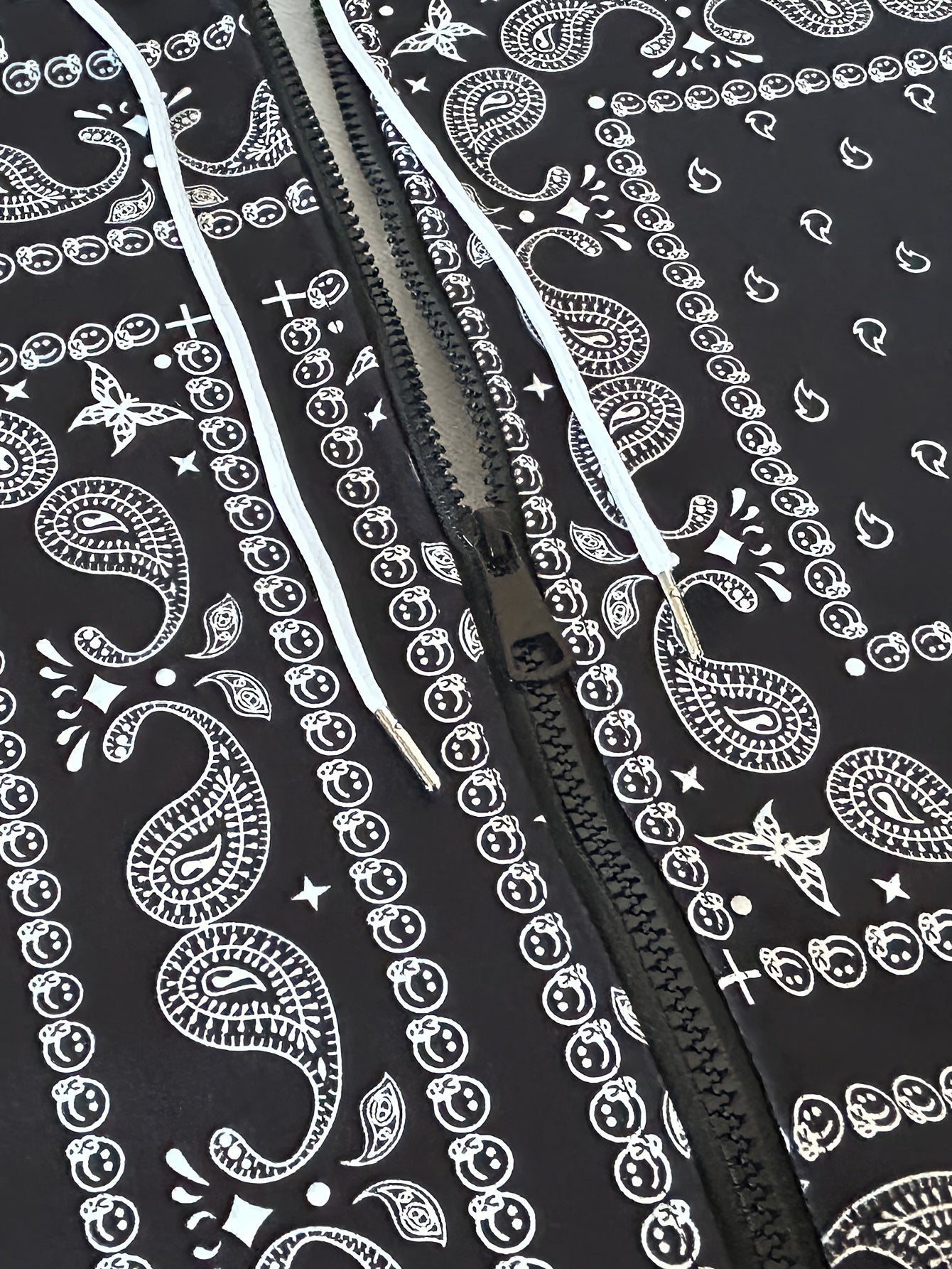 Veste à Capuche Homme Grande Taille – Imprimé Décontracté