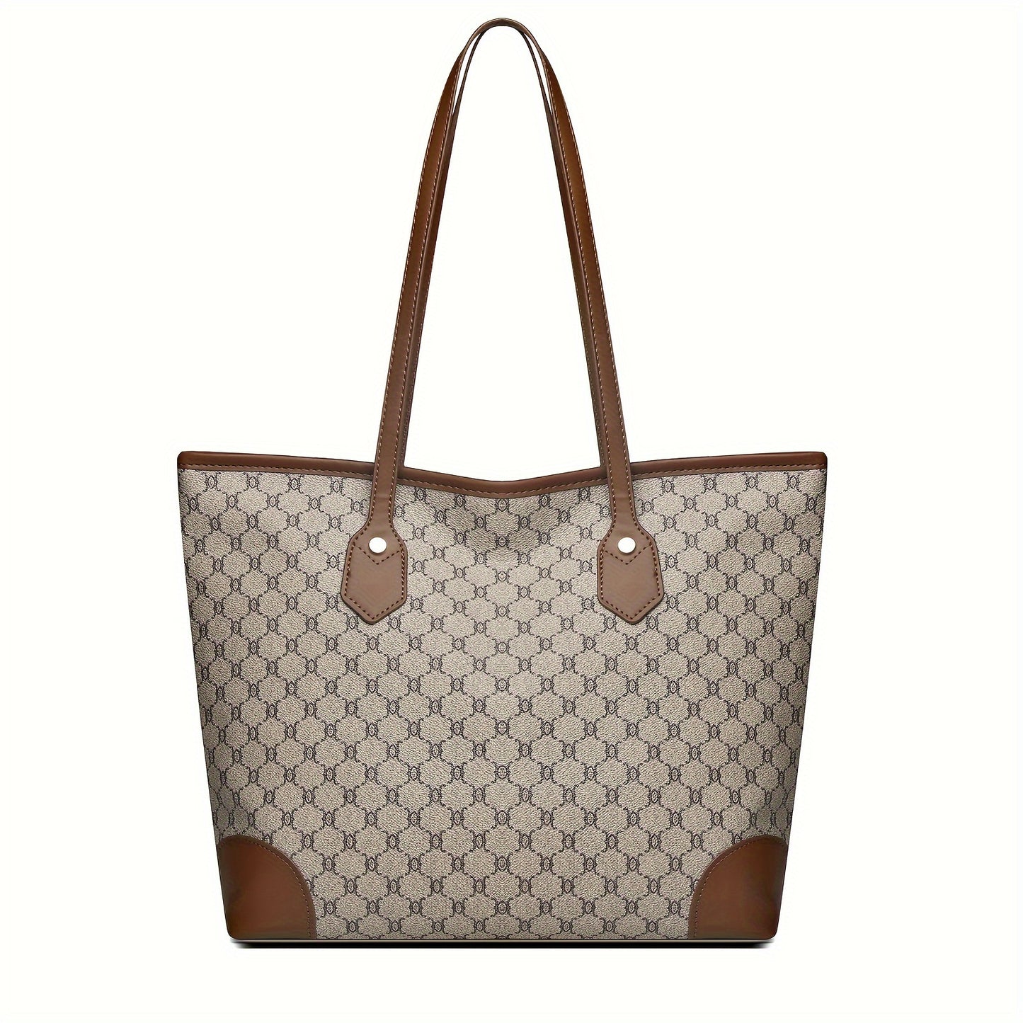 Sac fourre-tout élégant grande capacité avec portefeuille – ensemble pour femmes mûres