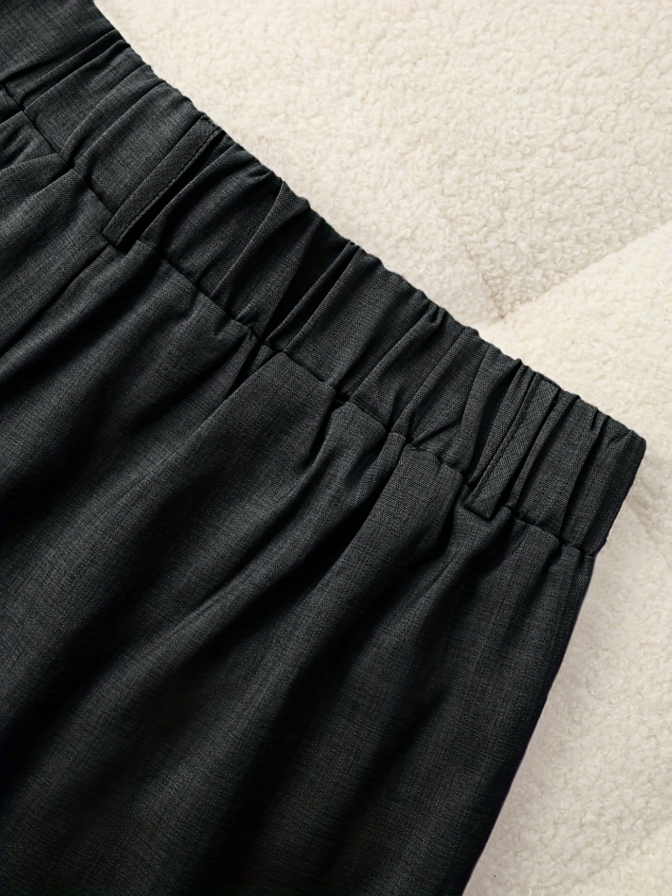 Pantalon Femme Grande Taille Élégant – Style Bureau avec Boutons