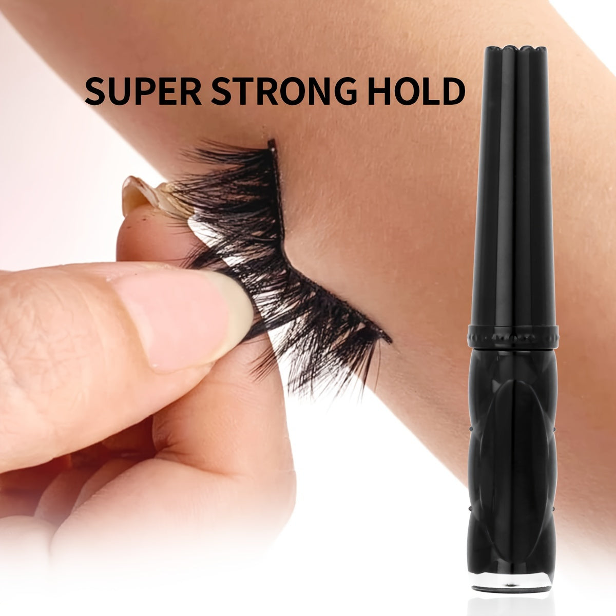 Colle à Cils Noire — Adhésif pour Extensions de Cils, Doux, Séchage Rapide, Résistant à l’Eau, Tenue Forte jusqu’à 72 Heures, Idéal pour Extensions de Cils Personnelles, Contenance 6 ml