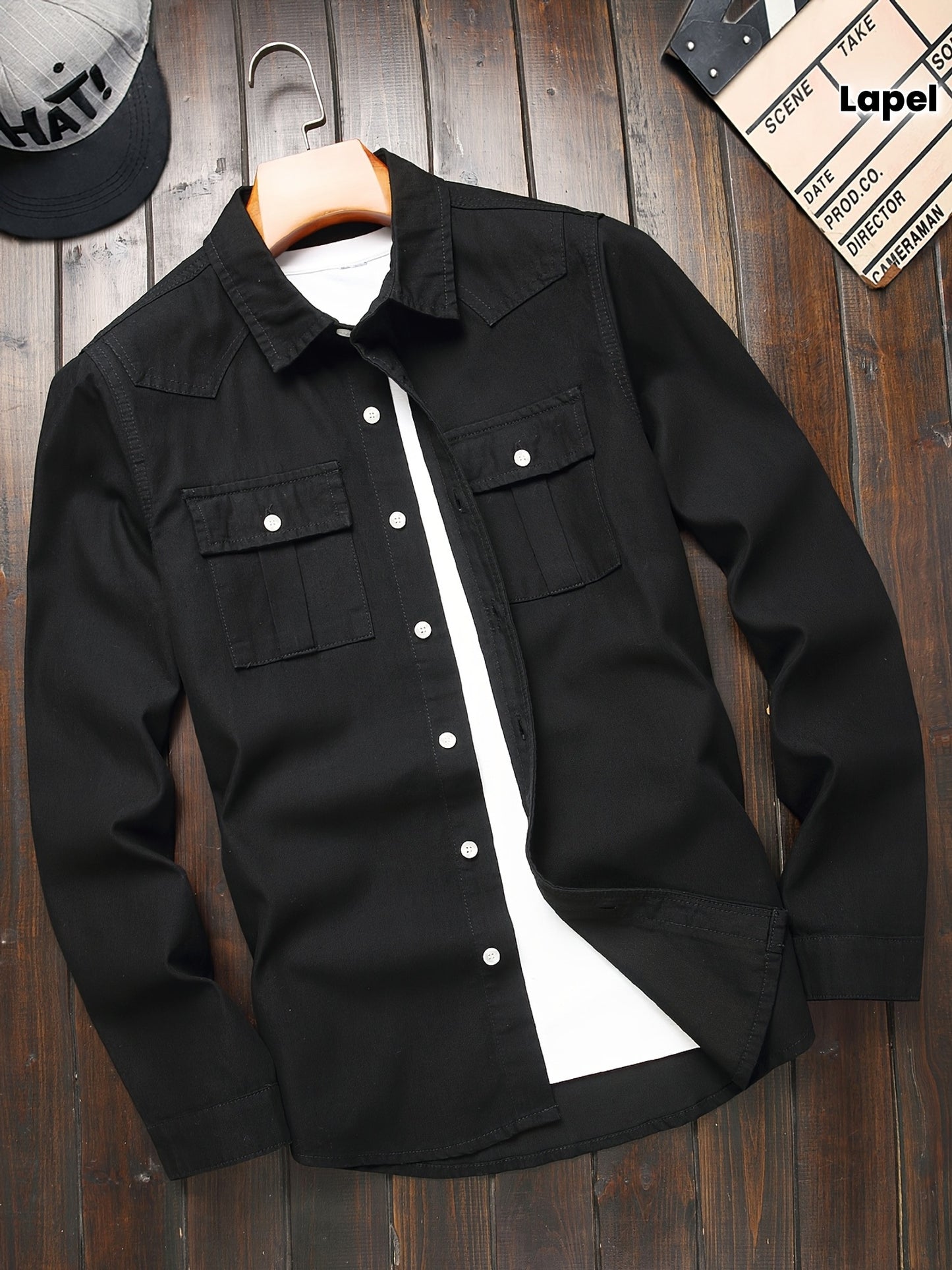 Men's Denim Shirt Jacket