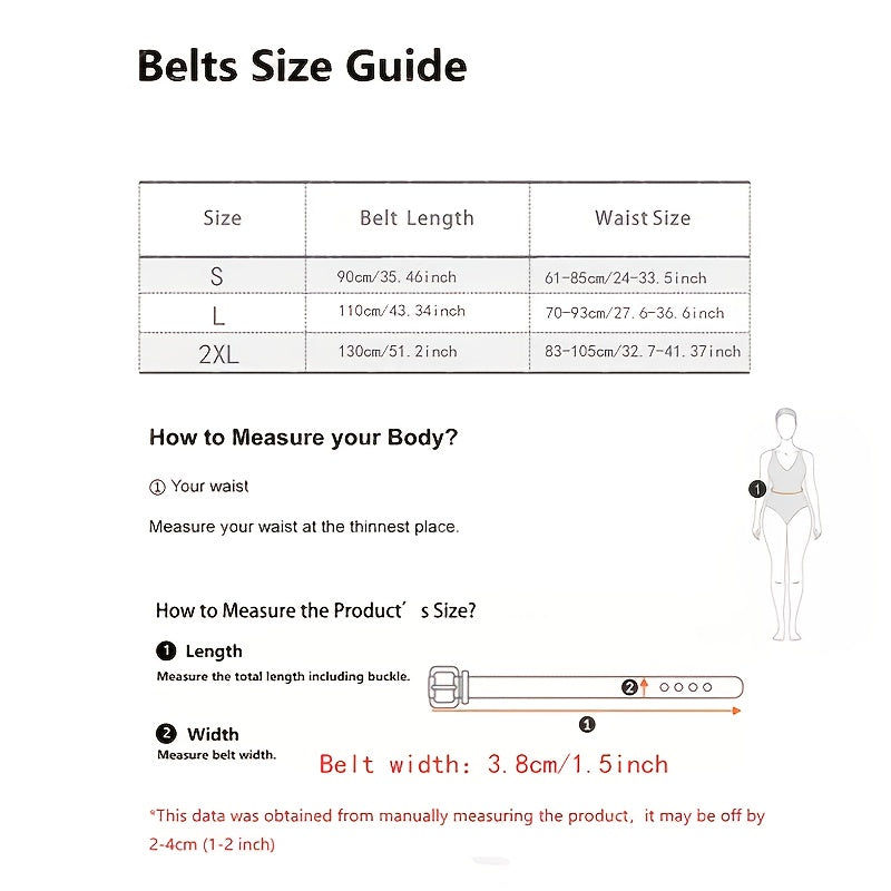 1 lot de 3 ceintures rétro simples et polyvalentes pour femmes – Idéales pour le travail, les sorties ou les passionnées de style, ensemble tendance en PU et suède