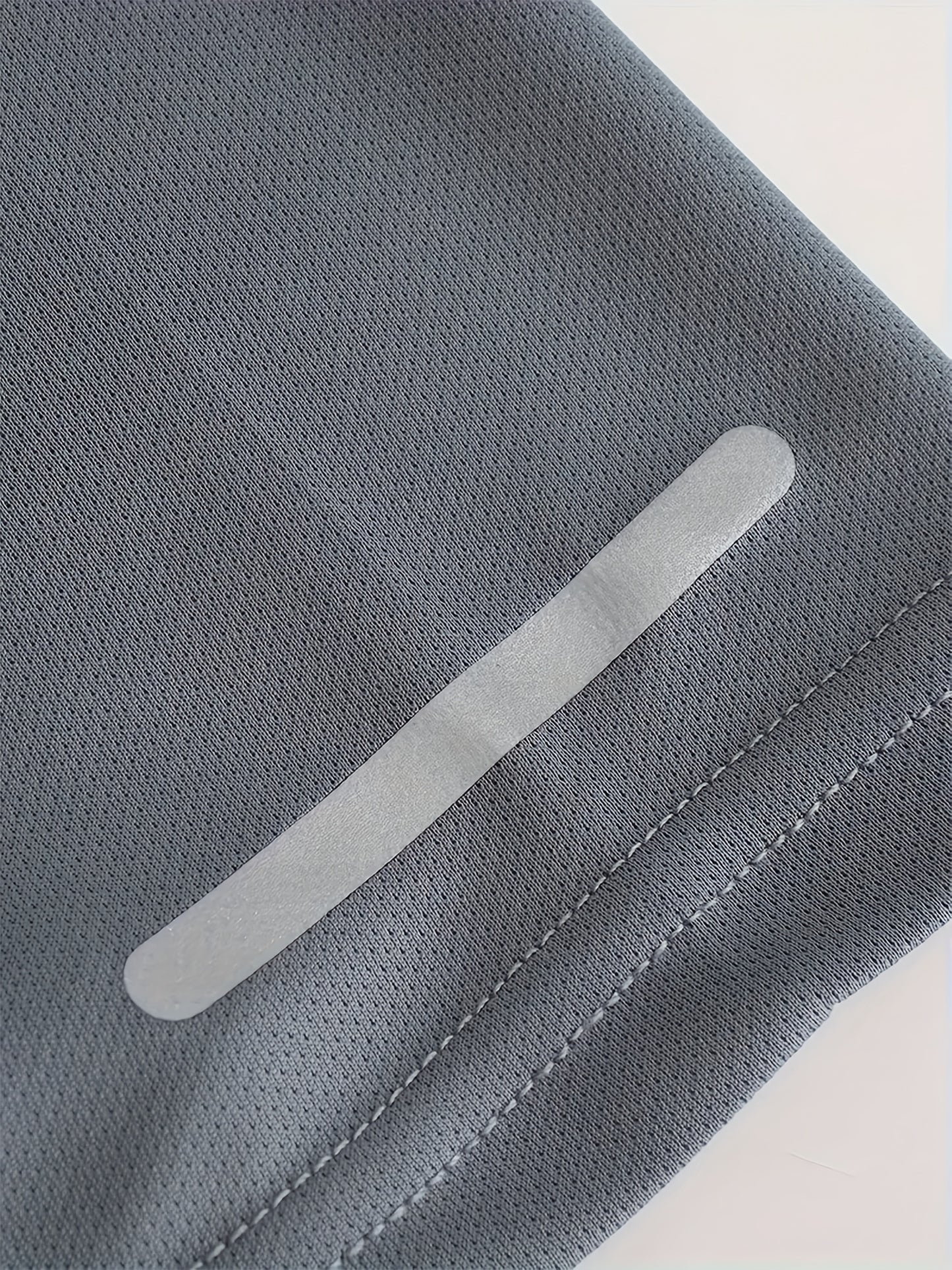 5pcs Men's Quick-Dry Athletic T-Shirts with Reflective strips - Breathable Moisture-Wicking Short Sleeve Round Neck Gym Shirts Suitable for Running, Swimming, - Solid Color Sportswear