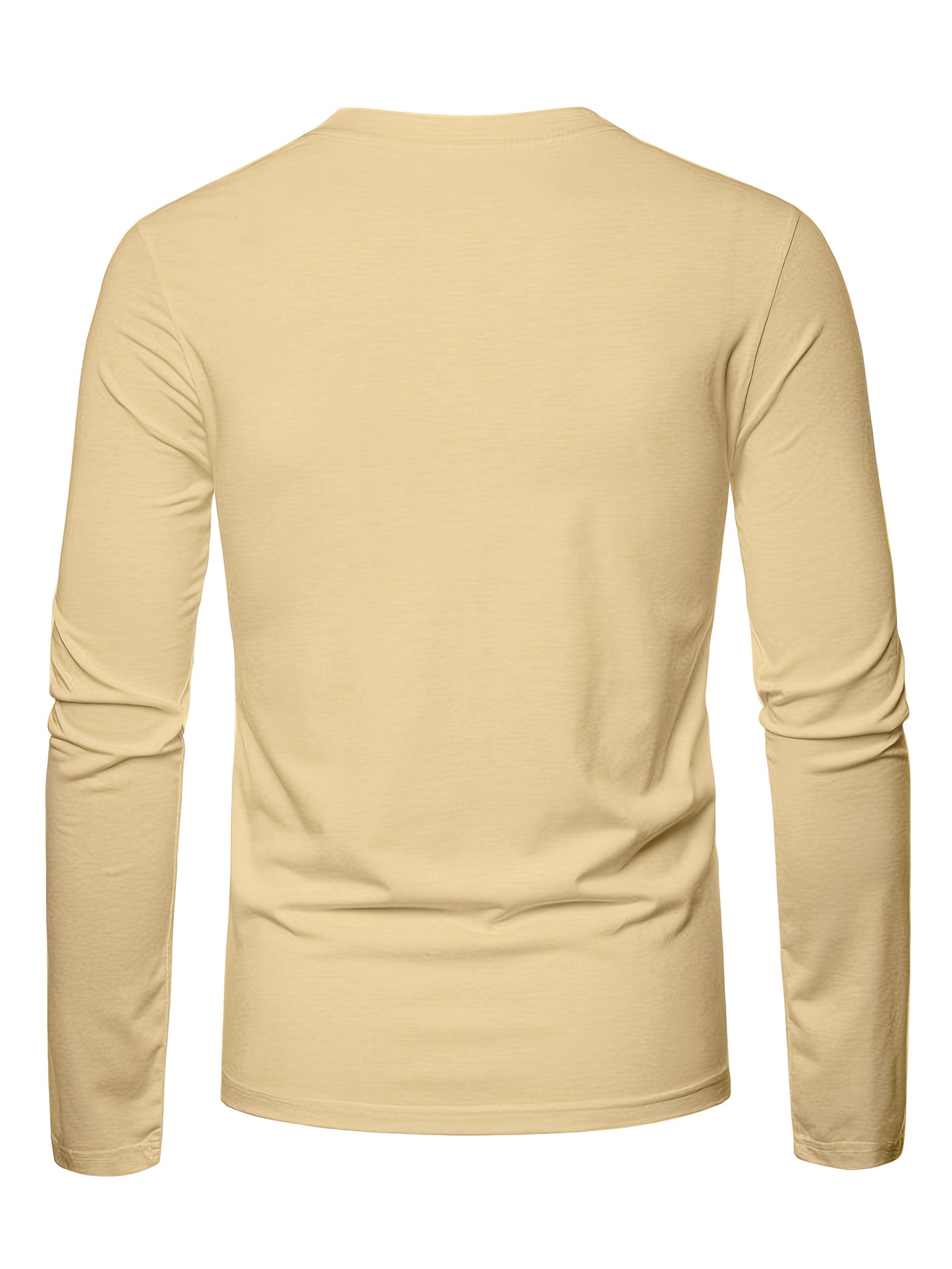 Men's pure cotton long sleeved T-shirt with letter print, casual round neck, breathable sports top, comfortable regular style, fashionable, ideal gift for outdoor activities, regular sleeve length, suitable for all seasons