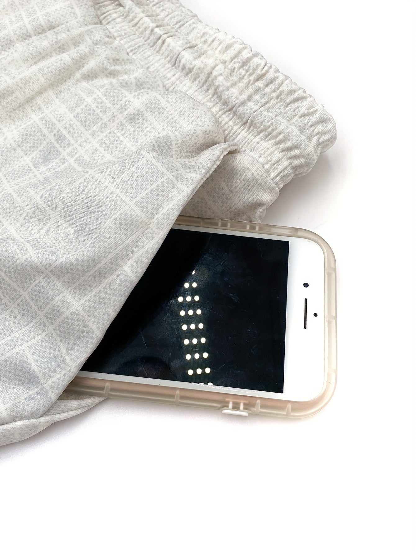 Pantalon homme long géométrique — Casual, élégant et ample pour fêtes et extérieur