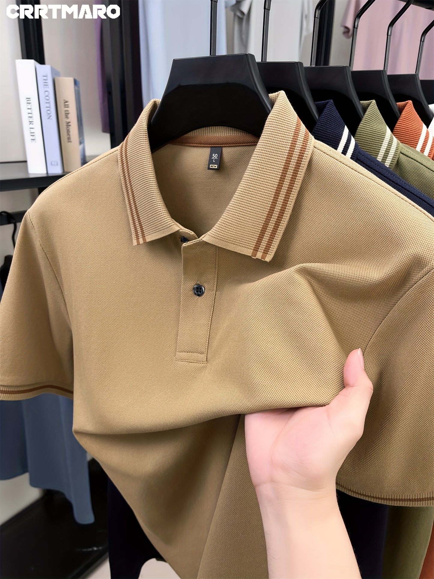 Men's Shirt - Lightweight Breathable Summer Business casual Button-Front Placket, Minimalist White Office & Everyday Shirt for Formal Leisure Wear - Model 1190, Versatile Clothing, Short Sleeves, Smooth Texture, Prof