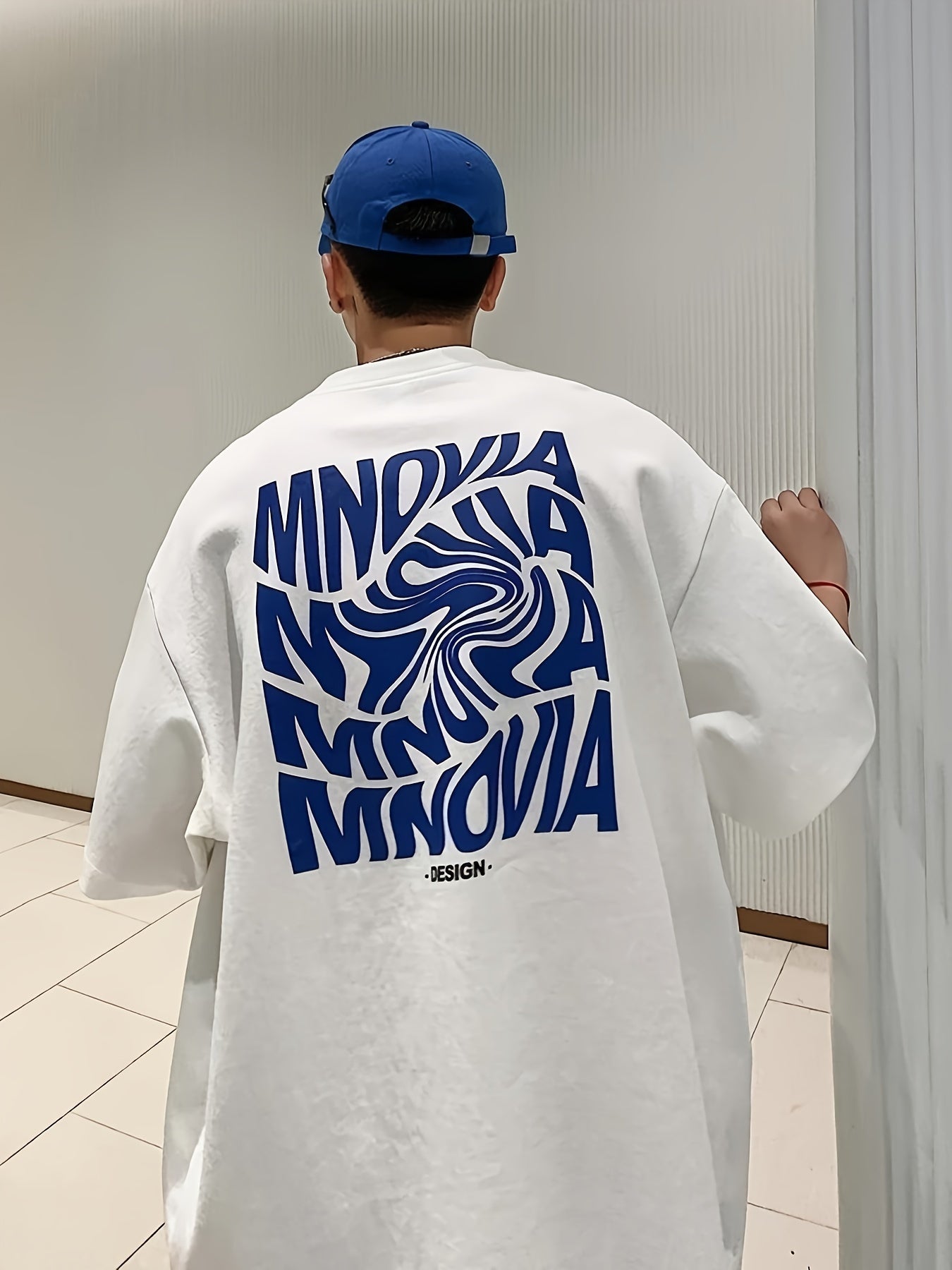 Heavyweight 220gsm Mens Graphic Print T-Shirt - Soft, Breathable, Short Sleeve Crew Neck Tee for Summer Men's Clothing Outdoor Activities - Stylish Letters Design, Casual Comfortable Wear, Perfect for Vacation, Travel, a