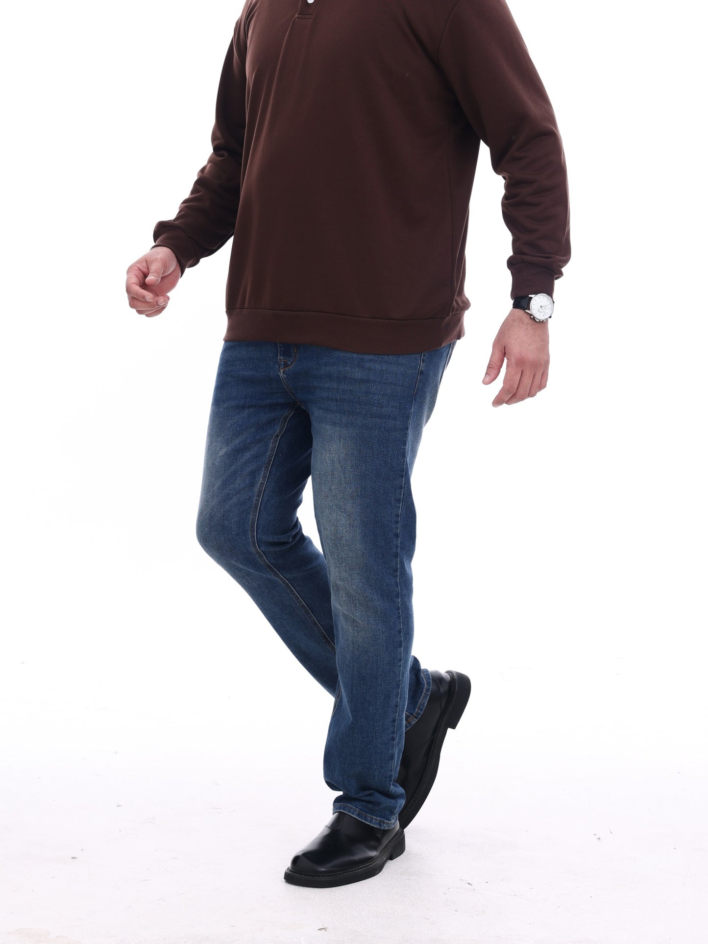 Sweatshirt Homme Grande Taille – Manches Longues Décontracté