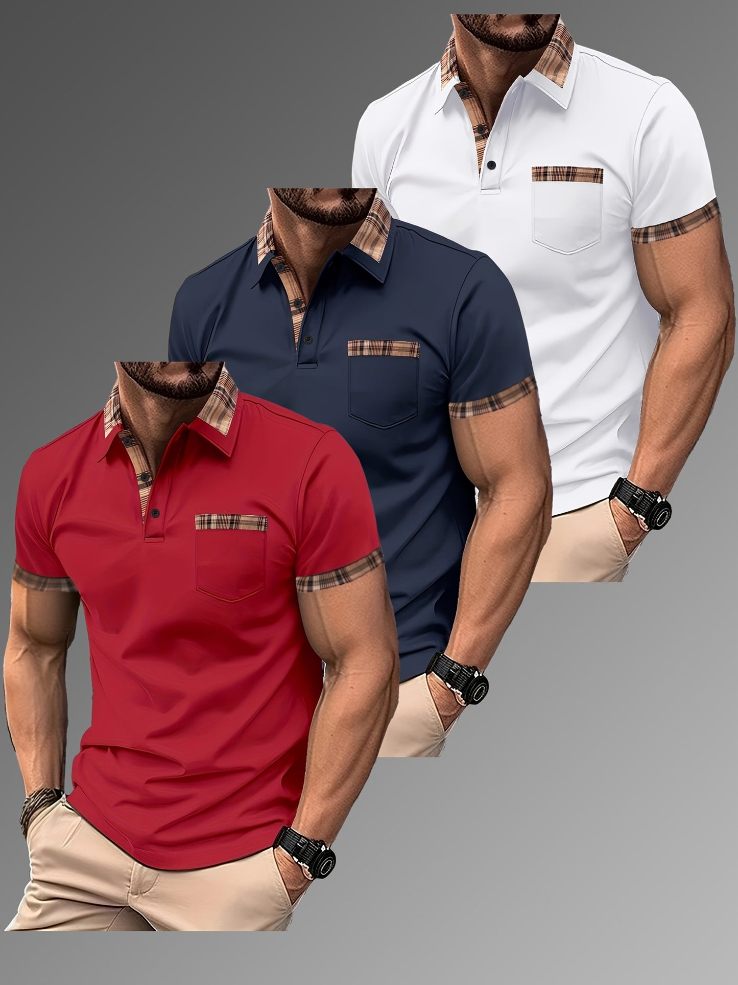 New Three-Piece Set of Men'S Casual Office Attire