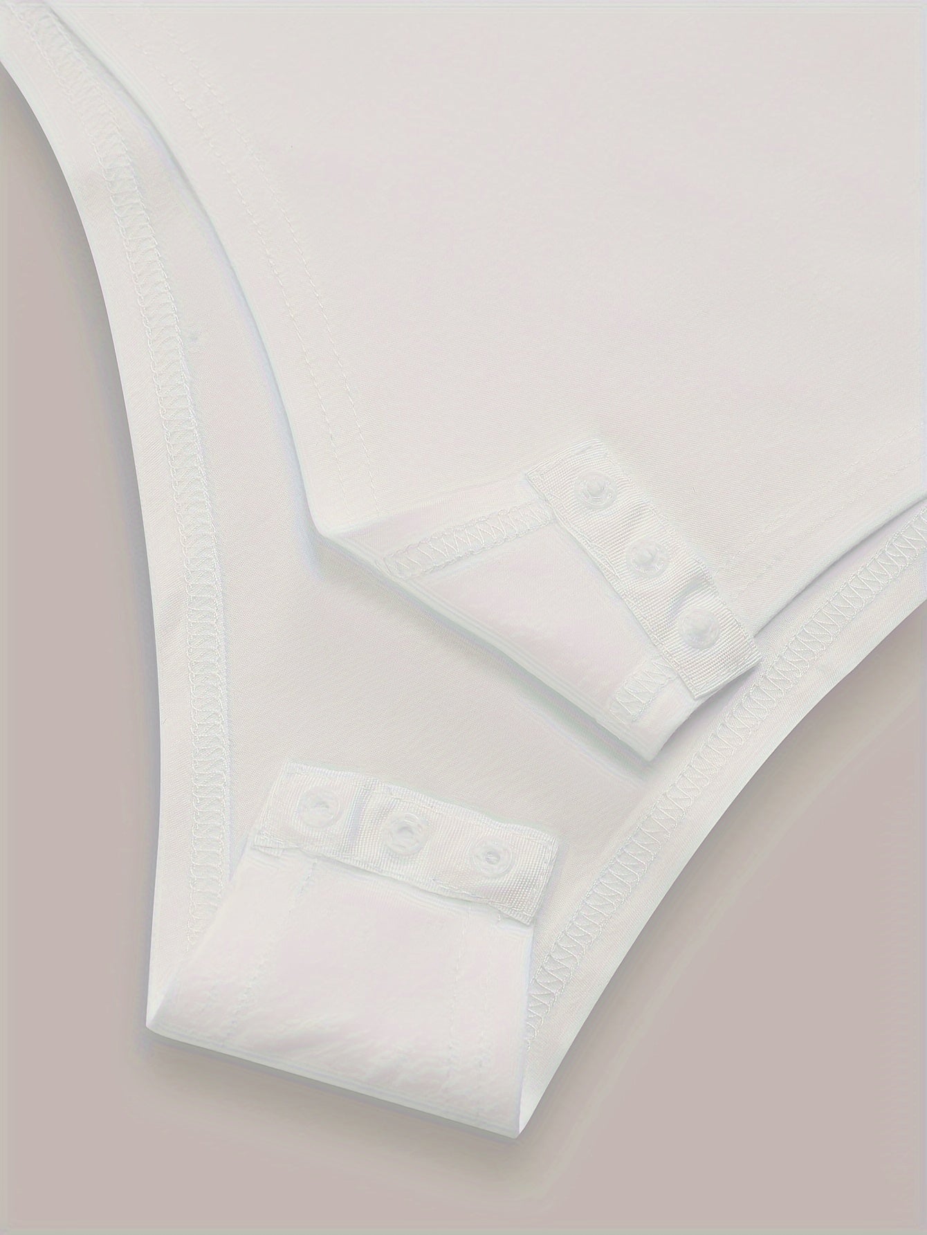 Lot de 4 bodys unis pour femme, col rond, style décontracté, pièce unique confortable