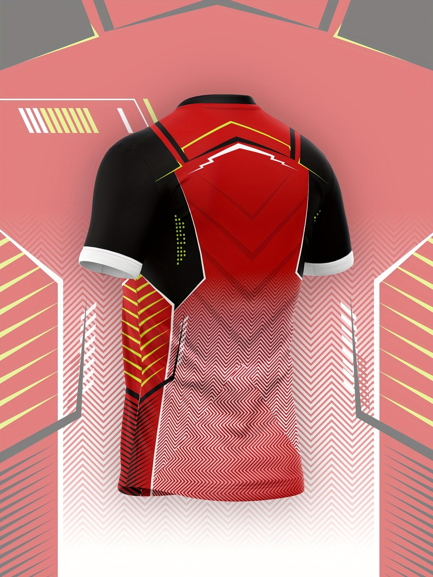 Geometric Creative Sports T-shirt