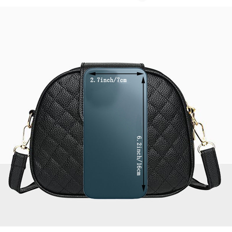 Sac Bandoulière Homme & Femme – Bandoulière Ajustable et Quincaillerie Dorée, Multiples Compartiments avec Fermeture Éclair, Parfait pour Sorties Décontractées et Événements Formels, Sac à Épaule Stylé avec Finitions Dorées