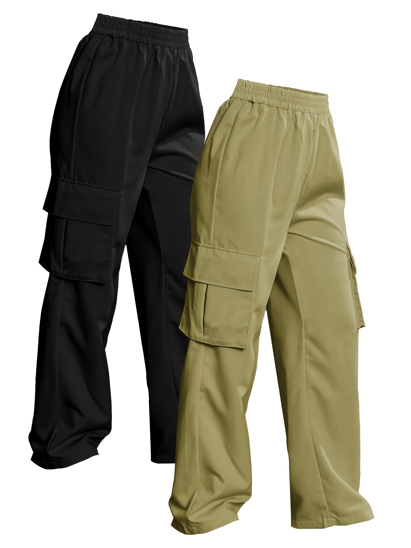 Lot de 2 pantalons cargo Femme