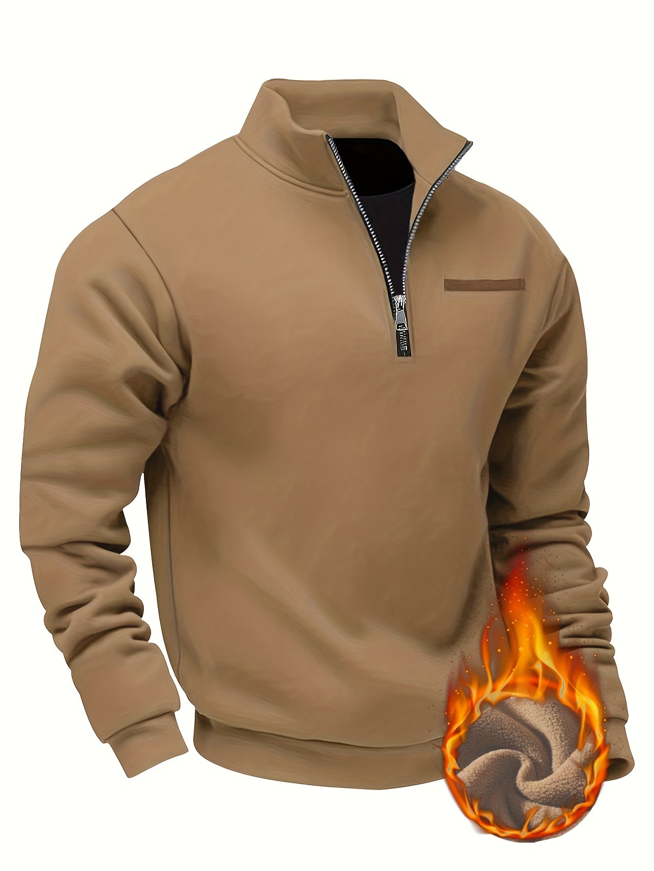 Sweat Thermique Homme Manches Longues – Outdoor et Fitness