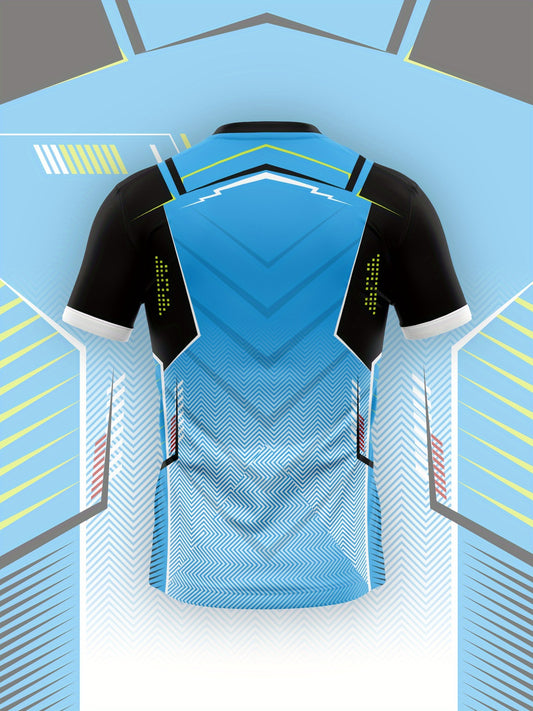 Geometric Creative Sports T-shirt