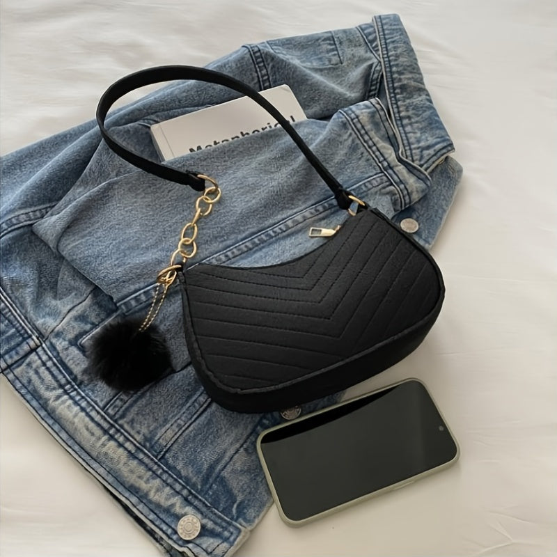 Sac bandoulière femme – élégant et minimaliste avec fermeture zippée, synthétique, intérieur spacieux pour travail et voyages, polyvalent pour usage quotidien et événements formels, construction durable design épuré.