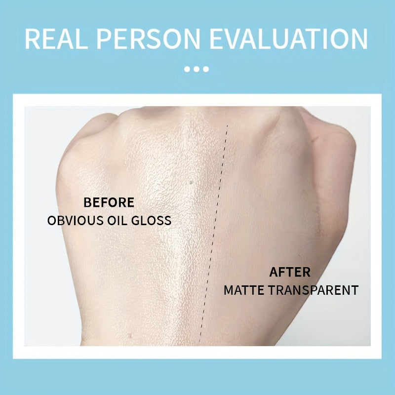 Poudre Fixante Magique – Incolore, Contrôle Intense du Sébum, Longue Tenue, Résistante à l’Eau