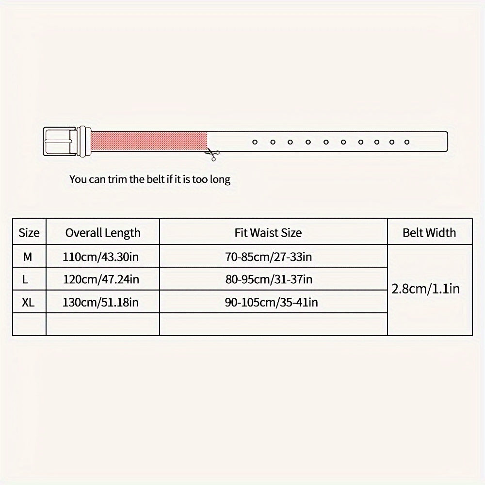 Ceinture à double couche en cuir pour femmes – Boucle bouton stylée, bande de taille polyvalente et décontractée pour tenues casual