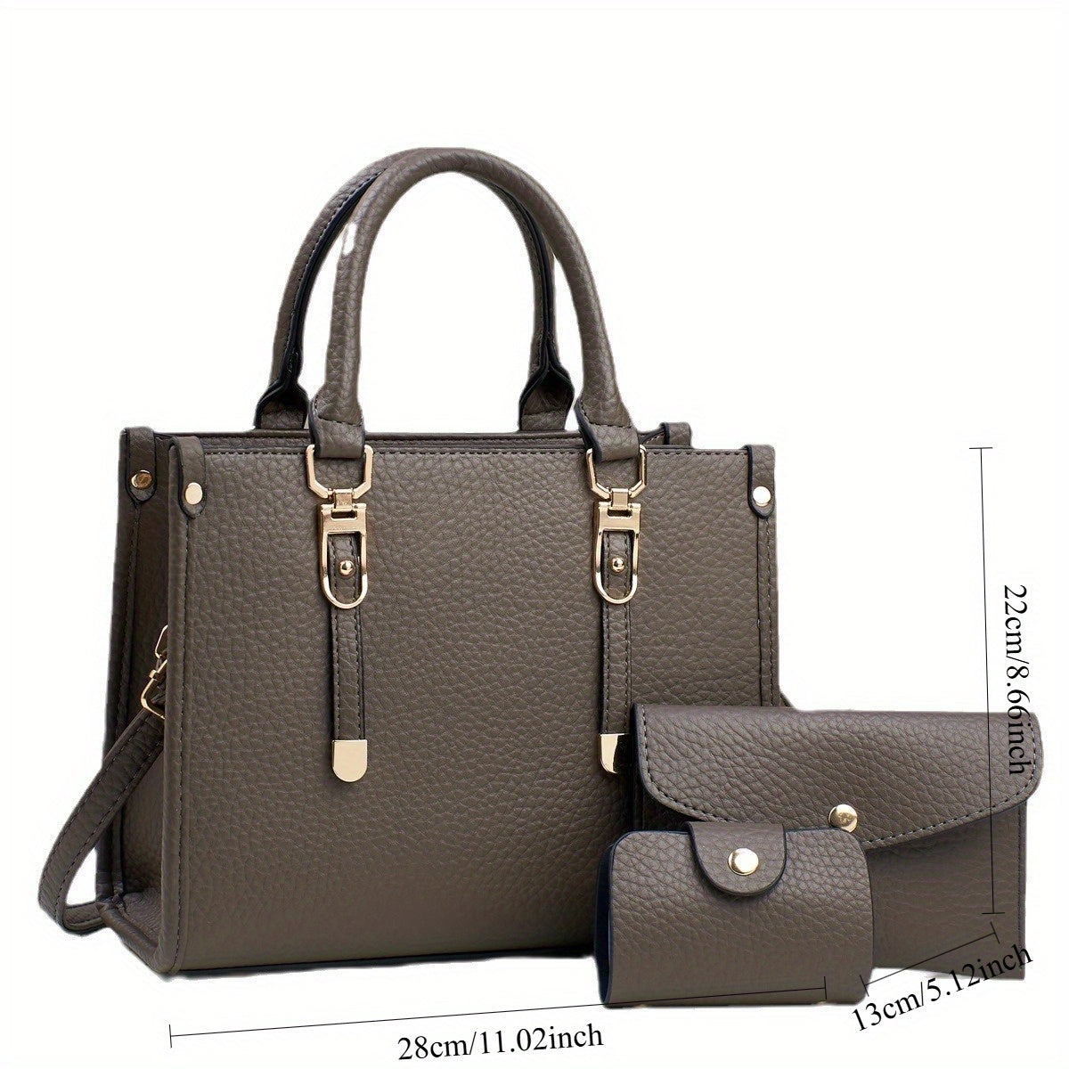 Sac Cabas Femme Grande Capacité en Nylon Motif Litchi avec Bandoulière Amovible – Design Géométrique Bleu & Blanc Stylé, Fermeture Éclair, Doublure en Polyester, Parfait pour les Déplacements et un Usage Quotidien, Sac Polyvalent | Motif Géométrique