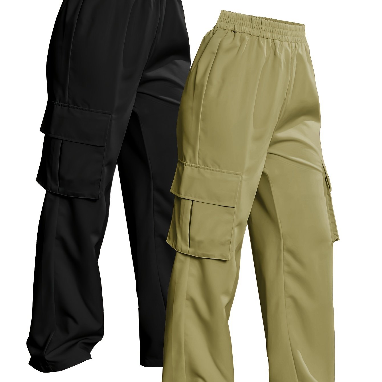 Lot de 2 pantalons cargo Femme
