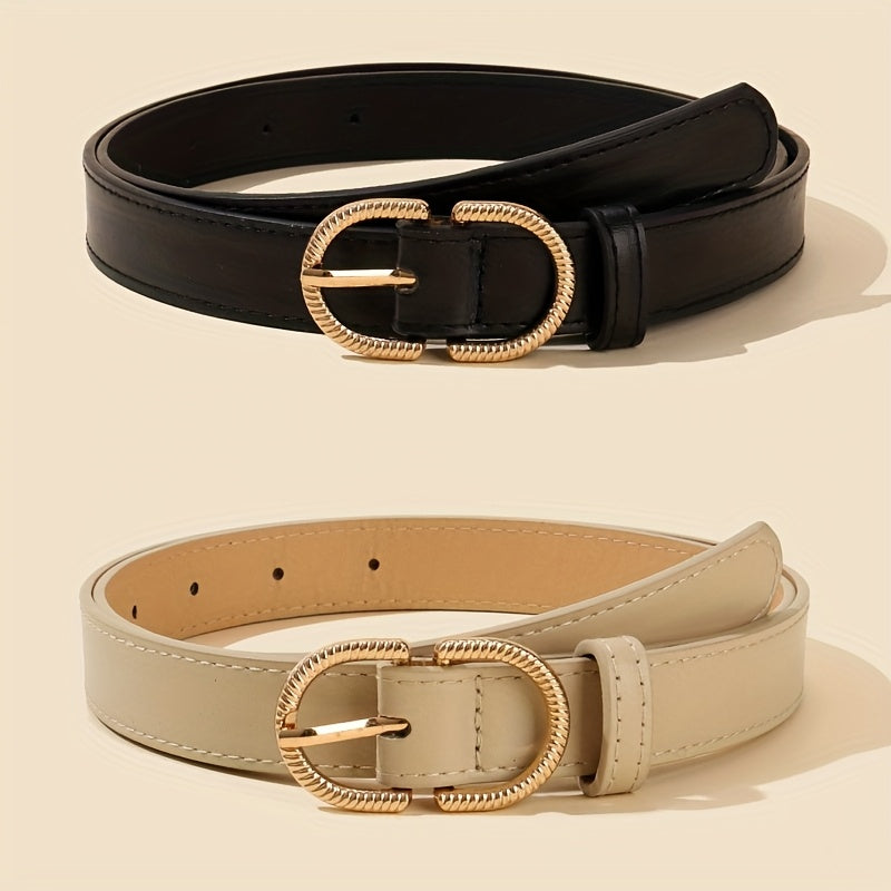 Lot de 3 ou 2 ceintures minimalistes – Ceintures taille cintrée