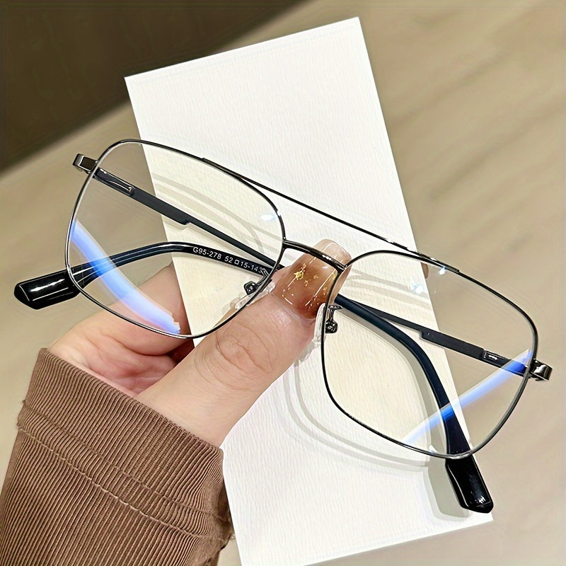 Stylish Round Glasses with A Golden Frame - High-quality Golden Frame with Clear Lenses Suitable for Both Men And Women - Perfect Choice for School, Business, Or Fashion Accessories for daily
