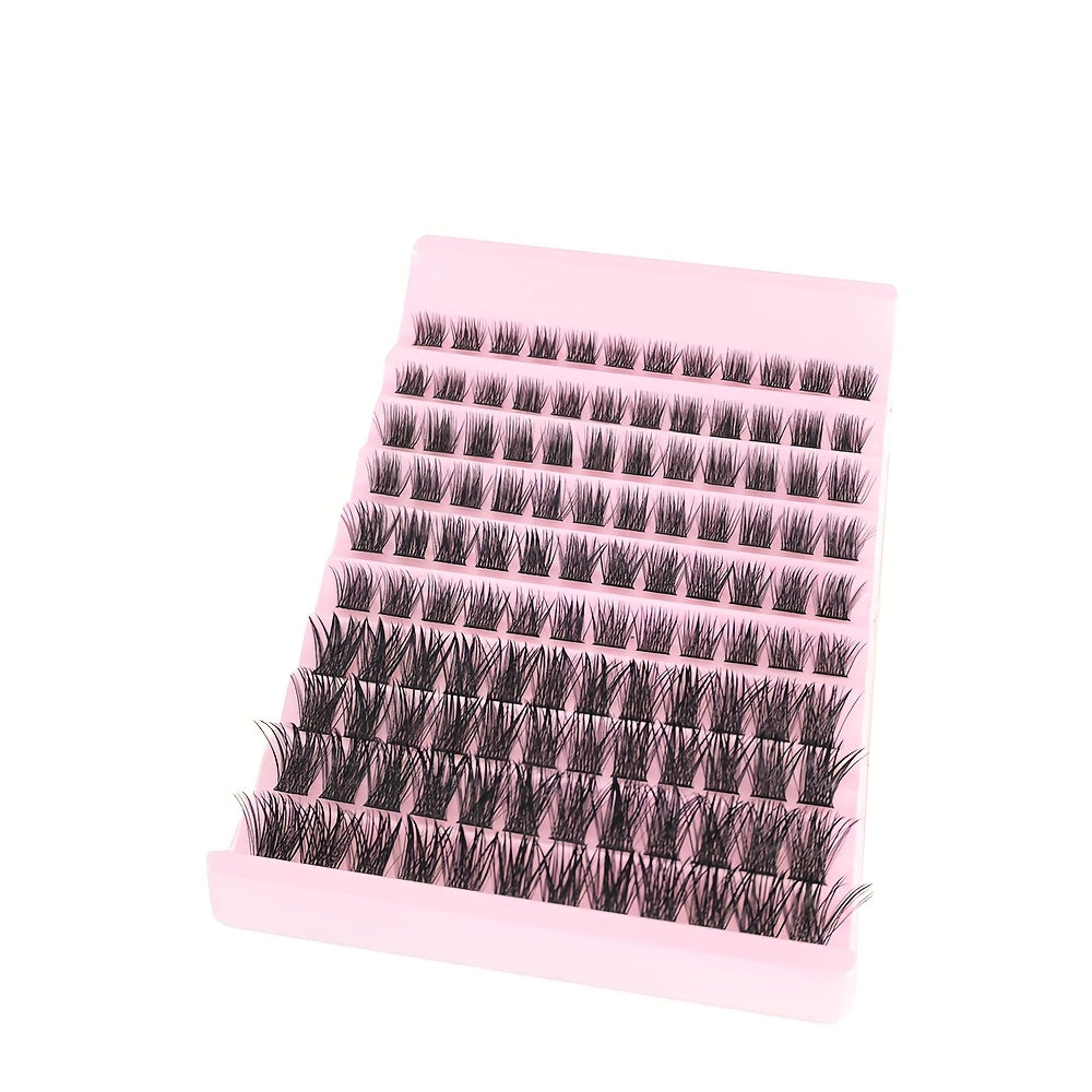 120 Paquets de Cils Faux — Curl D, Longueurs 13-15 mm, Styles Mixtes, Réutilisables, Look Naturel, Inclus Colle, Idéal Débutants, Utilisation Salon et Cosplay