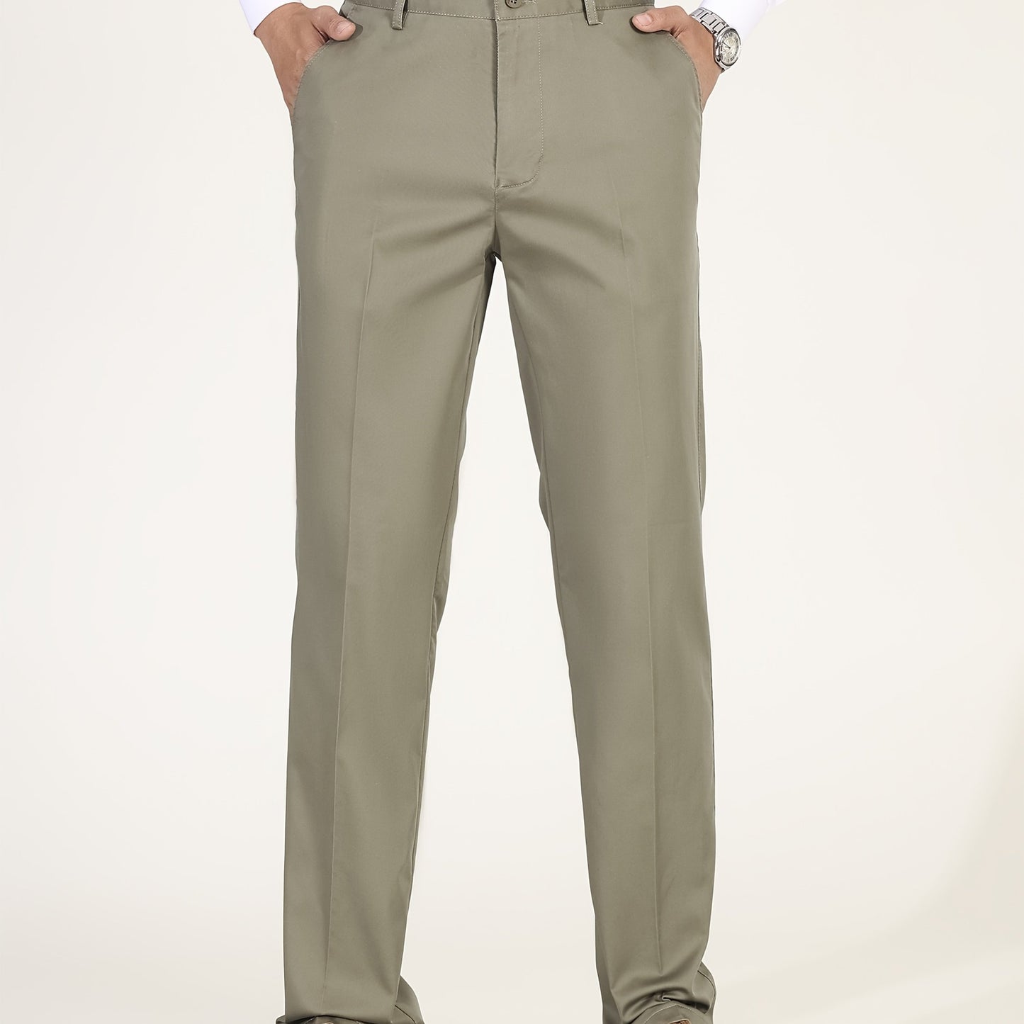 Jeans Homme Grande Taille – Classiques, Denim Stretch, Couleur Unie, Style Intemporel