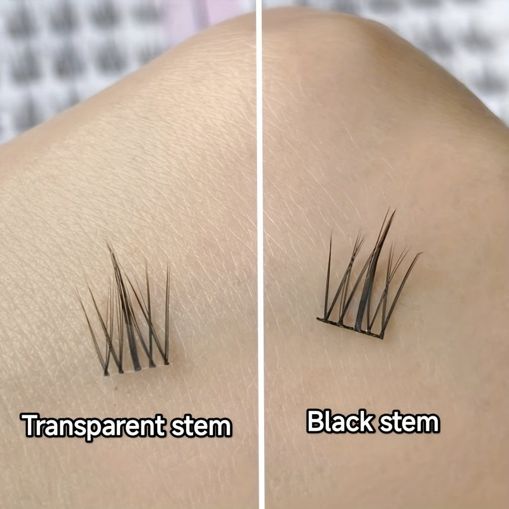 Kit de Cils Faux Multi-Styles – Extensions 3D DIY, Ultra-Fins 0,03–0,07 mm, Styles Naturels, Anime et Doll, Touffes Croisées, Courbure C/D, Longueurs Mixtes 6–15 mm, Réutilisables pour Quotidien et Soirées