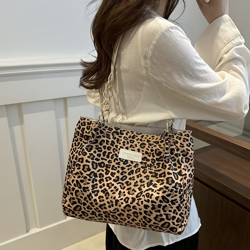 Sac Cabas en Toile Chic à Motif Floral et Papillon pour Femmes – Grande Capacité, Fermeture Éclair, Idéal pour Usage Quotidien et Déplacements – Cadeau Stylé pour Elle